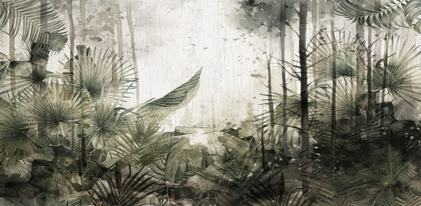 Обои с цветочными мотивами Creativespace Prêt-à-porter ARCH-00084544 - Вид №1