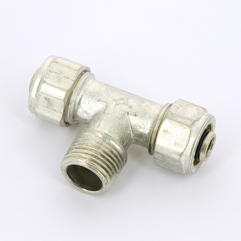 Тройник НР пресс HENCO 16х1/2"x16 11160416 - Вид №1