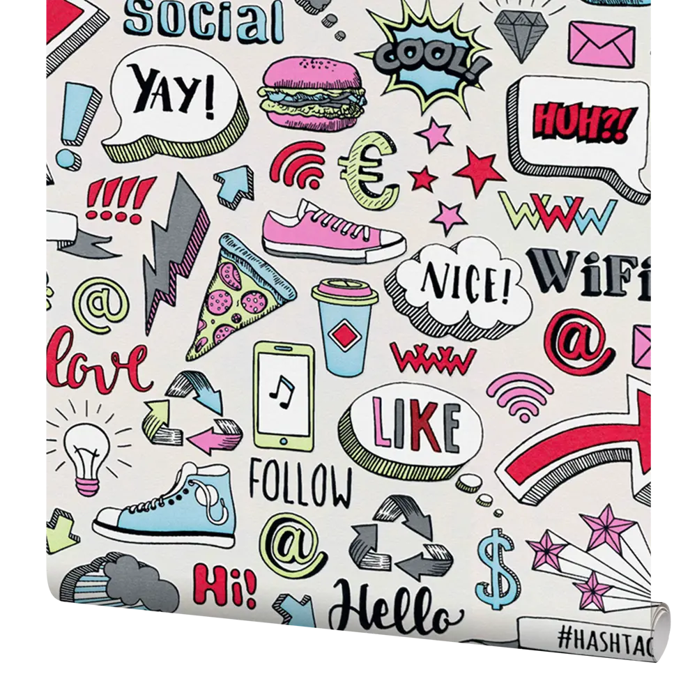 Обои флизелиновые Erismann Sweet and Cool бежевые 0.53 м 10163-17 STLM-2137077