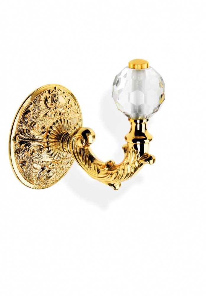 NT13V(08) Stil Haus Noto Light, крючок со стеклом Murano, хром 