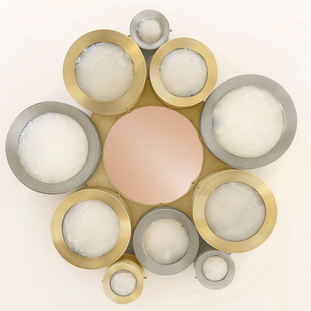 Потолочный светильник из металла и муранского стекла GASPARE ASARO HELIOS 44 ARCH-00081957 - Вид №5