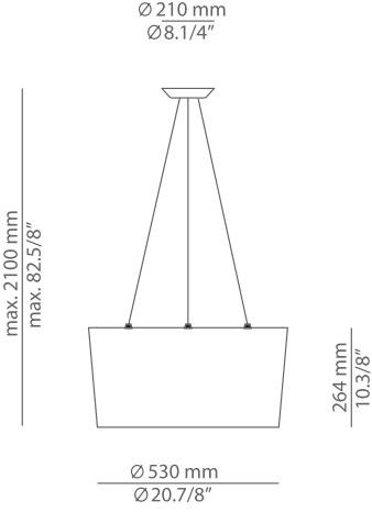 Estiluz Подвесной светильник из полиэтилена Dot T-2905 DOT 2.0 - Вид №2