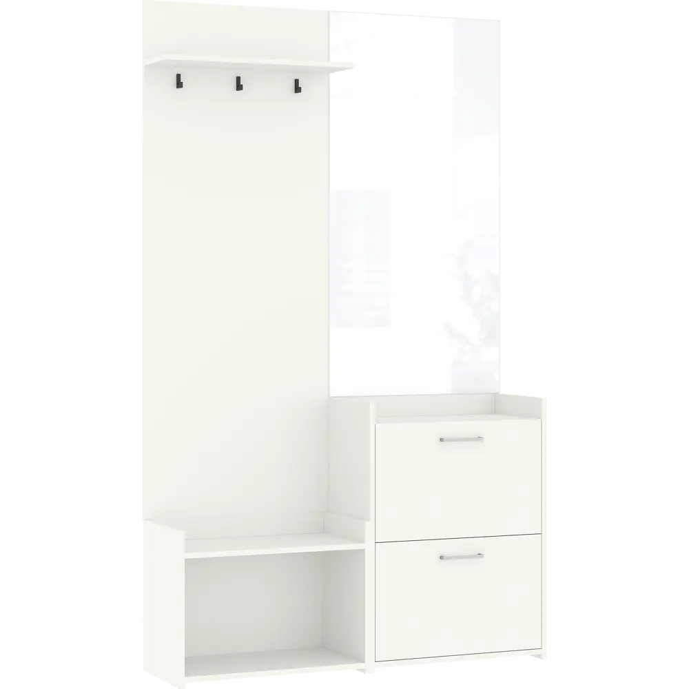 Santreyd Вешалка настенная с 3 крючками Белый лед 89392612 STLM-1416577 - Вид №2