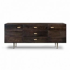 Тумба длинная с 3 ящиками ясень кофейный Bullwood ACWD BULLWOOD 00-3981911 Коричневый