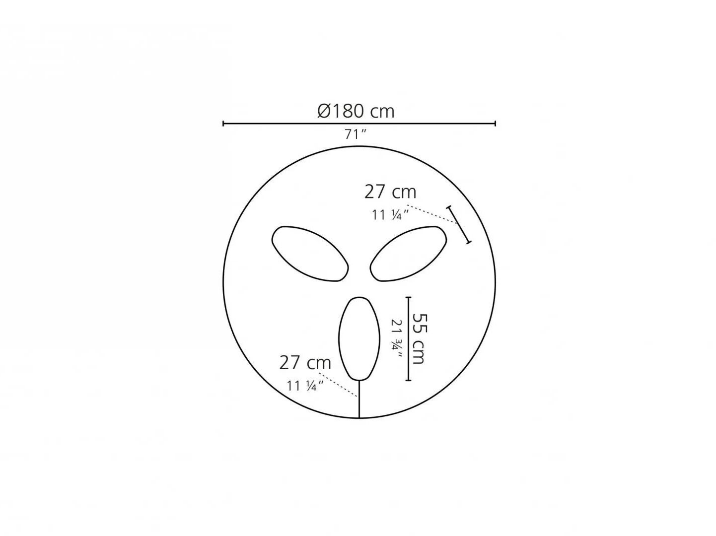 Круглый мраморный стол Casamilano TANGERI ARCH-00146293 - Вид №5