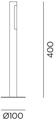 Il Fanale Светодиодный столб из нержавеющей стали To-be 280.03.44/280.04.44 - Вид №3