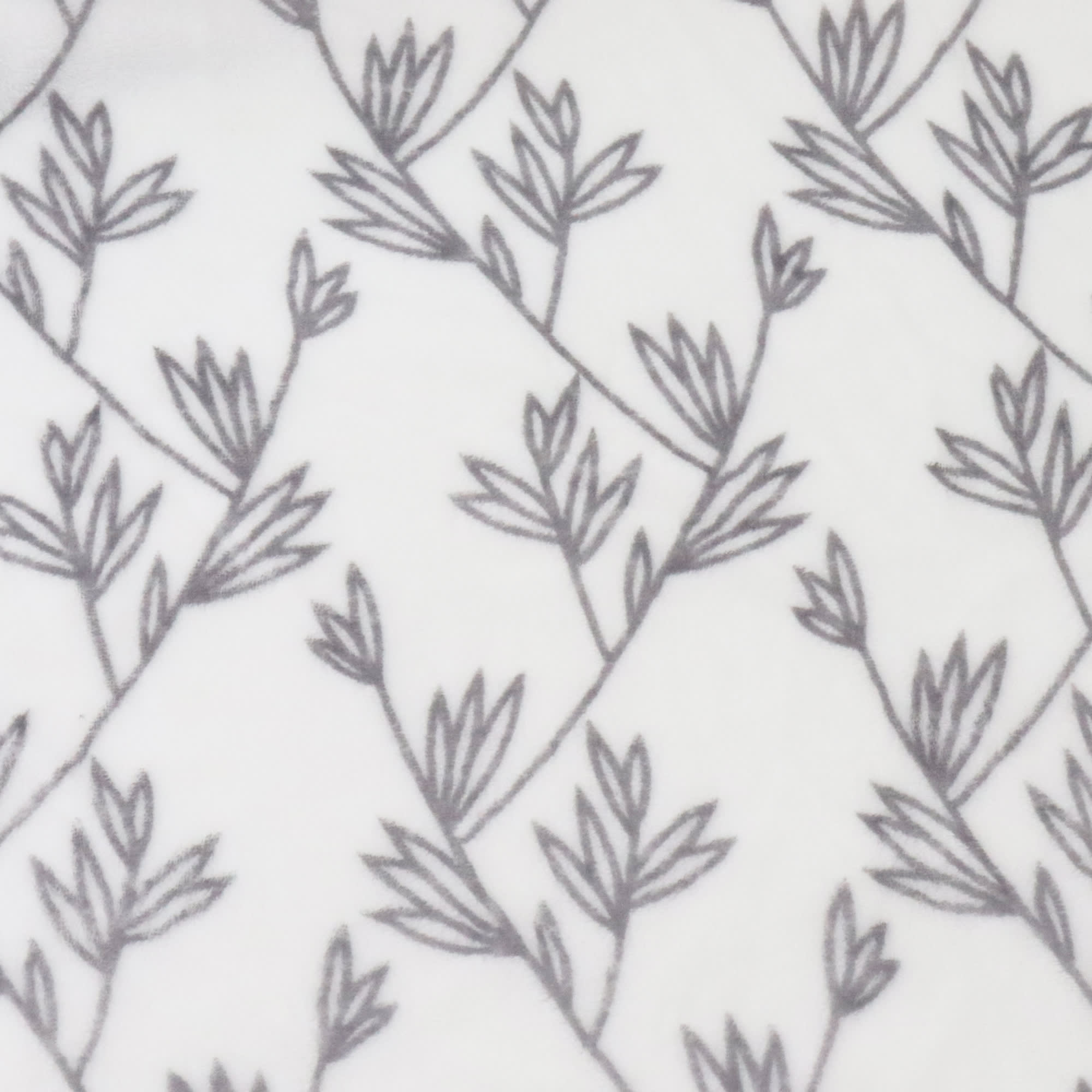 84378923 Плед «» 180x200 см фланель цвет серый Fern Santreyd - Вид №1