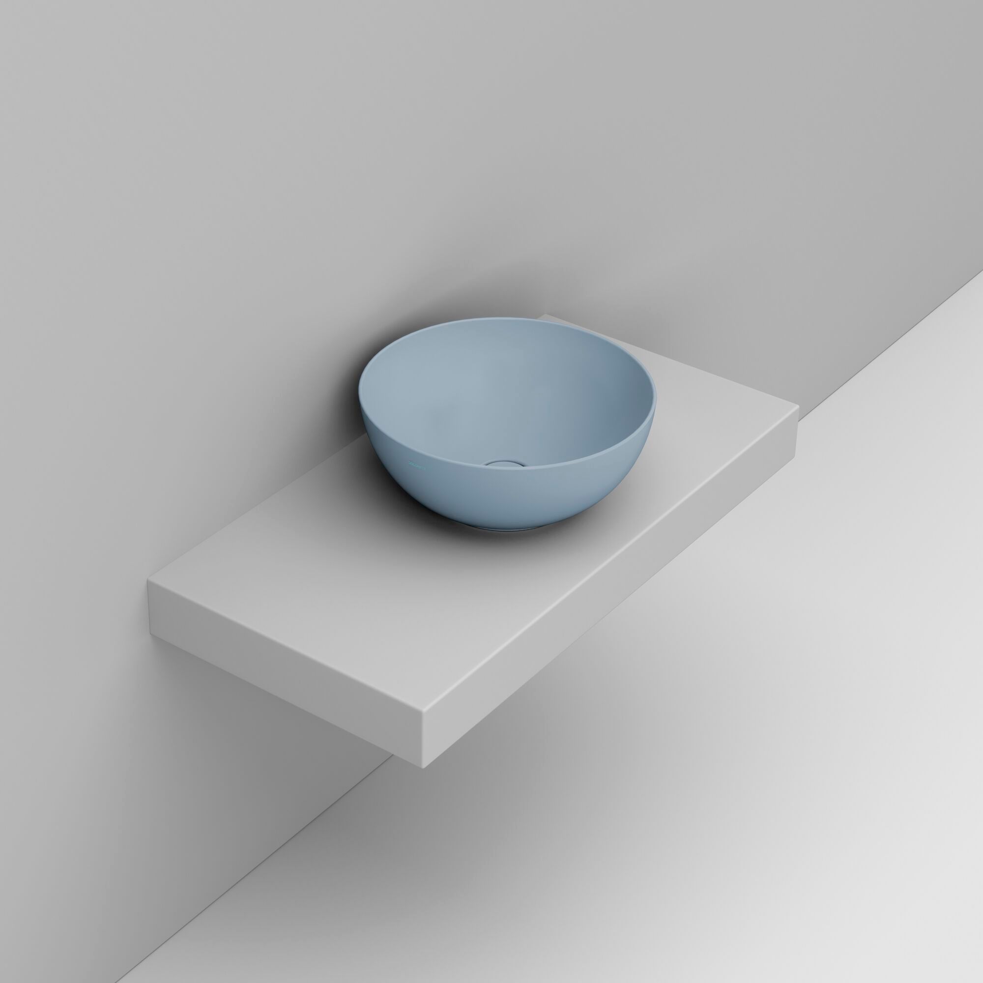 Керамическая столешница круглый умывальник Ceramica Dolomite Noemi ARCH-00097767 - Вид №2