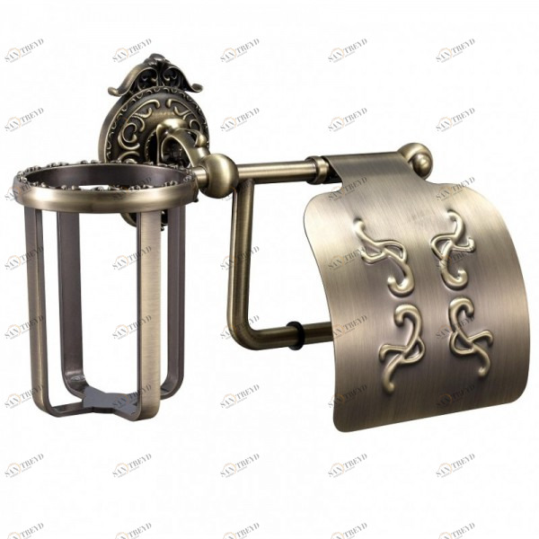 Бумагодержатель с освежителем воздуха Hayta (Германия) 13903-3B/BRONZE sun-id-561102