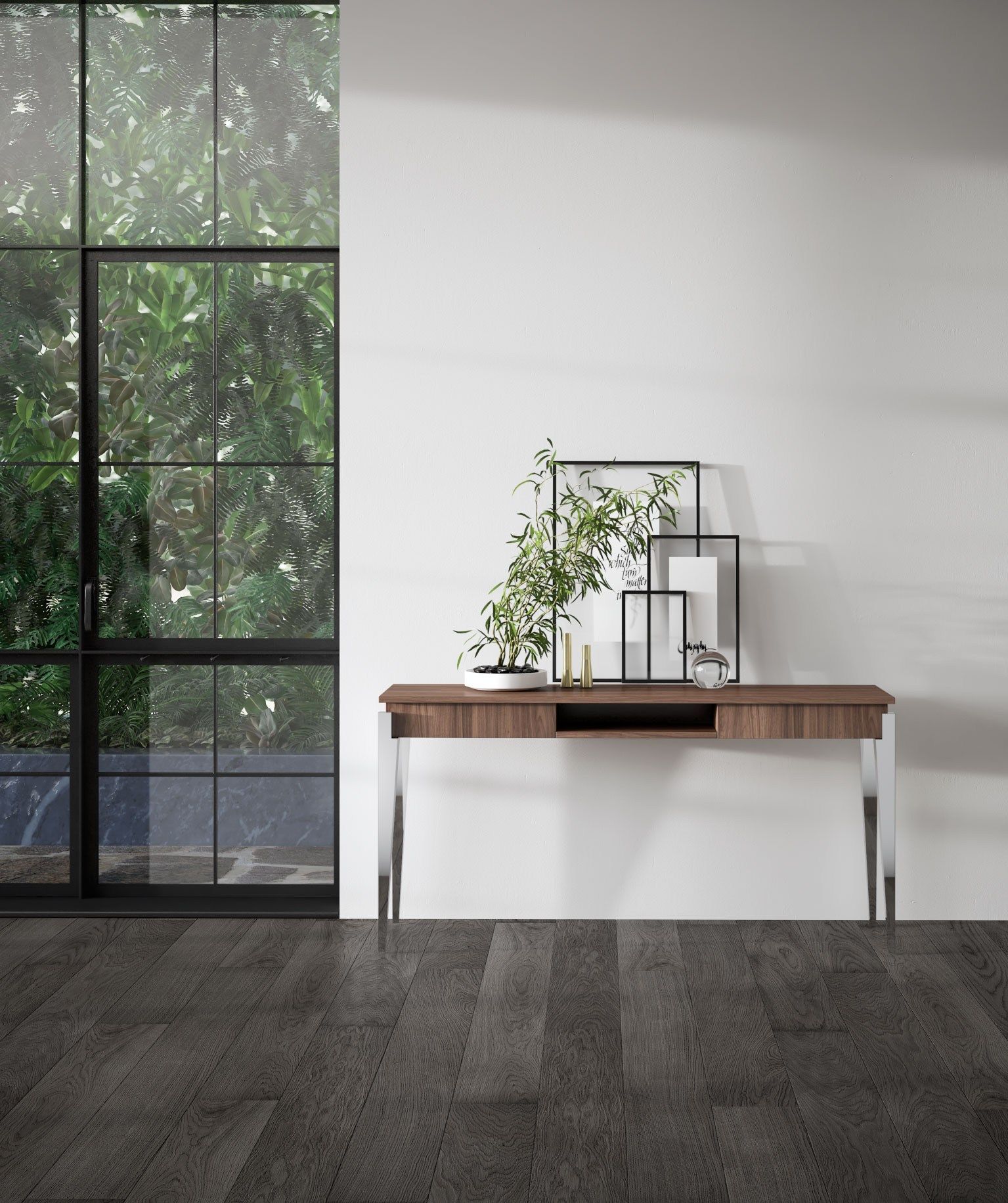 Деревянная прямоугольная консоль с ящиками Capital Collection харизма ARCH-00030565 - Вид №1