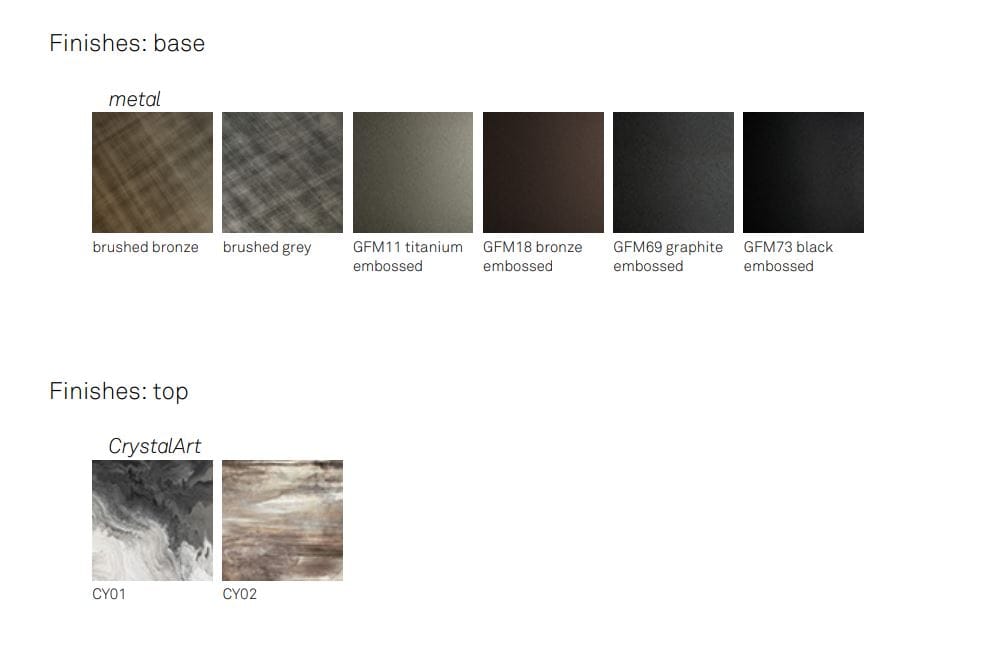 Стальной и хрустальный бочковый стол Cattelan italia MAD MAX CRYSTALART ARCH-00146157 - Вид №5