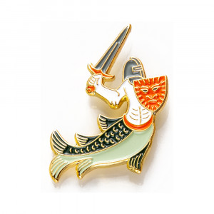 1085643 Значок эмалированный №42 Тритон