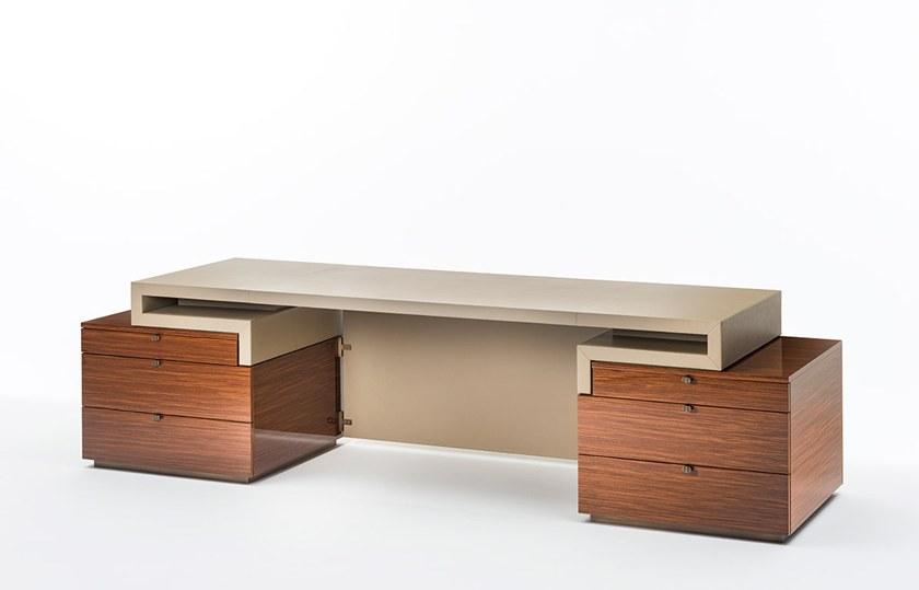 OAK Рабочий стол из розового дерева с ящиками Milano collection Sc7000 - Вид №1