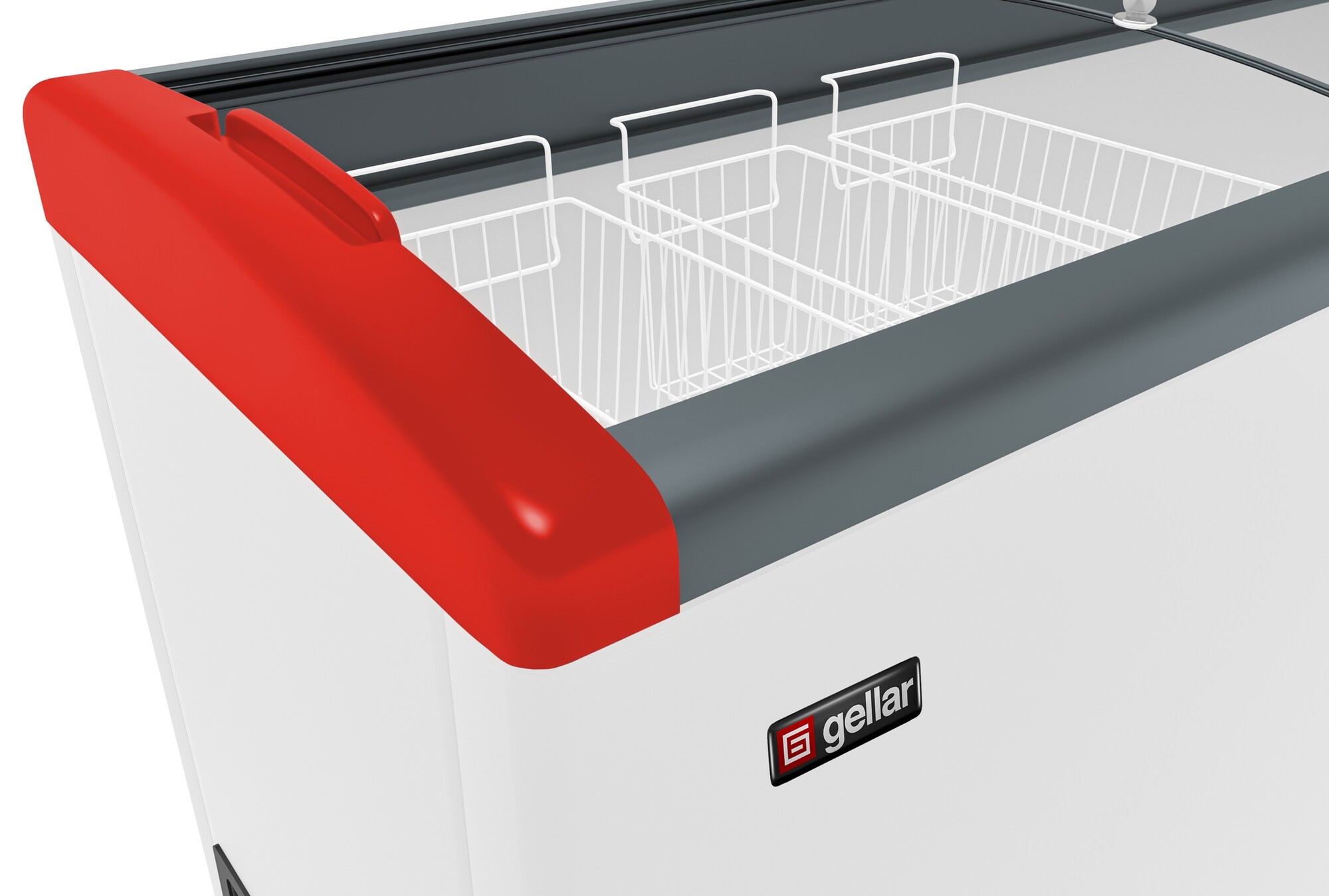 1229598 Морозильный ларь Frostor Gellar FG 600 E белый, красный STDN-0011798 - Вид №1