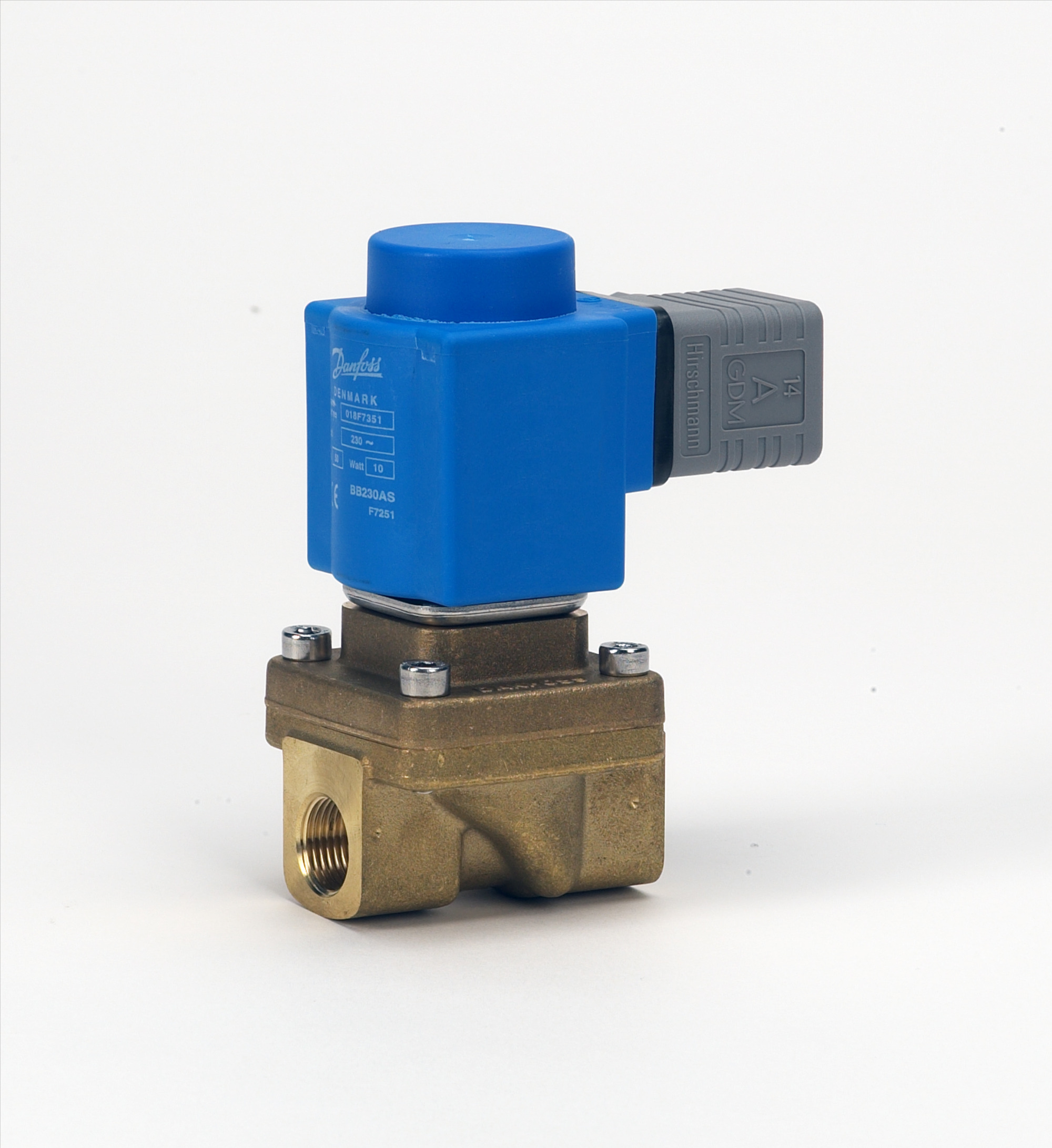Danfoss EV250B — двухходовые электромагнитные клапаны с принудительным подъемом Клапан электромагнитный EV250B 032U5256  - Вид №1