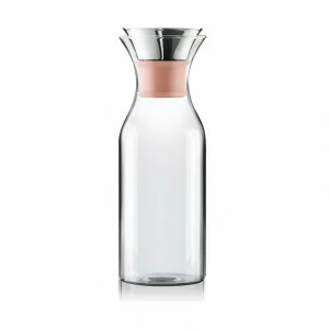 EVA SOLO 567991 Графин Fridge, 1 л, персиковый Стекло, нержавеющая сталь, силикон
