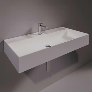 AG91BIANCO Подвесная раковина настенная прямоугольная Simas Agile белая