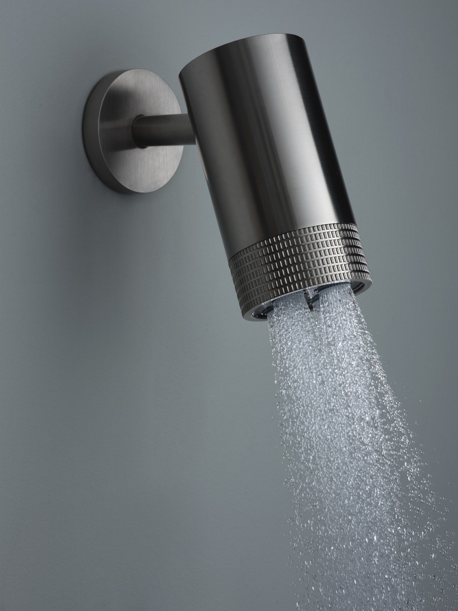 Латунная круглая регулируемая душевая головка с рычагом Ritmonio Diametro35 Wellness Footprinti ARCH-00115931 - Вид №1