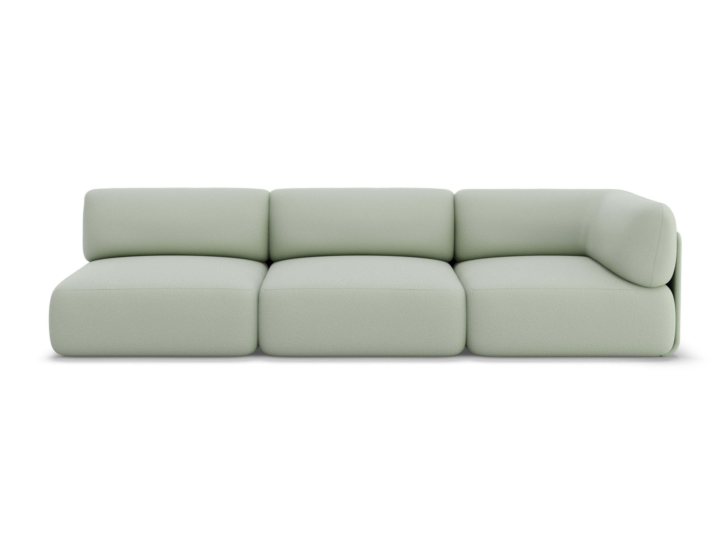 Открытый 3-местный тканевый диван Noah Living торий ARCH-00110228 - Вид №1