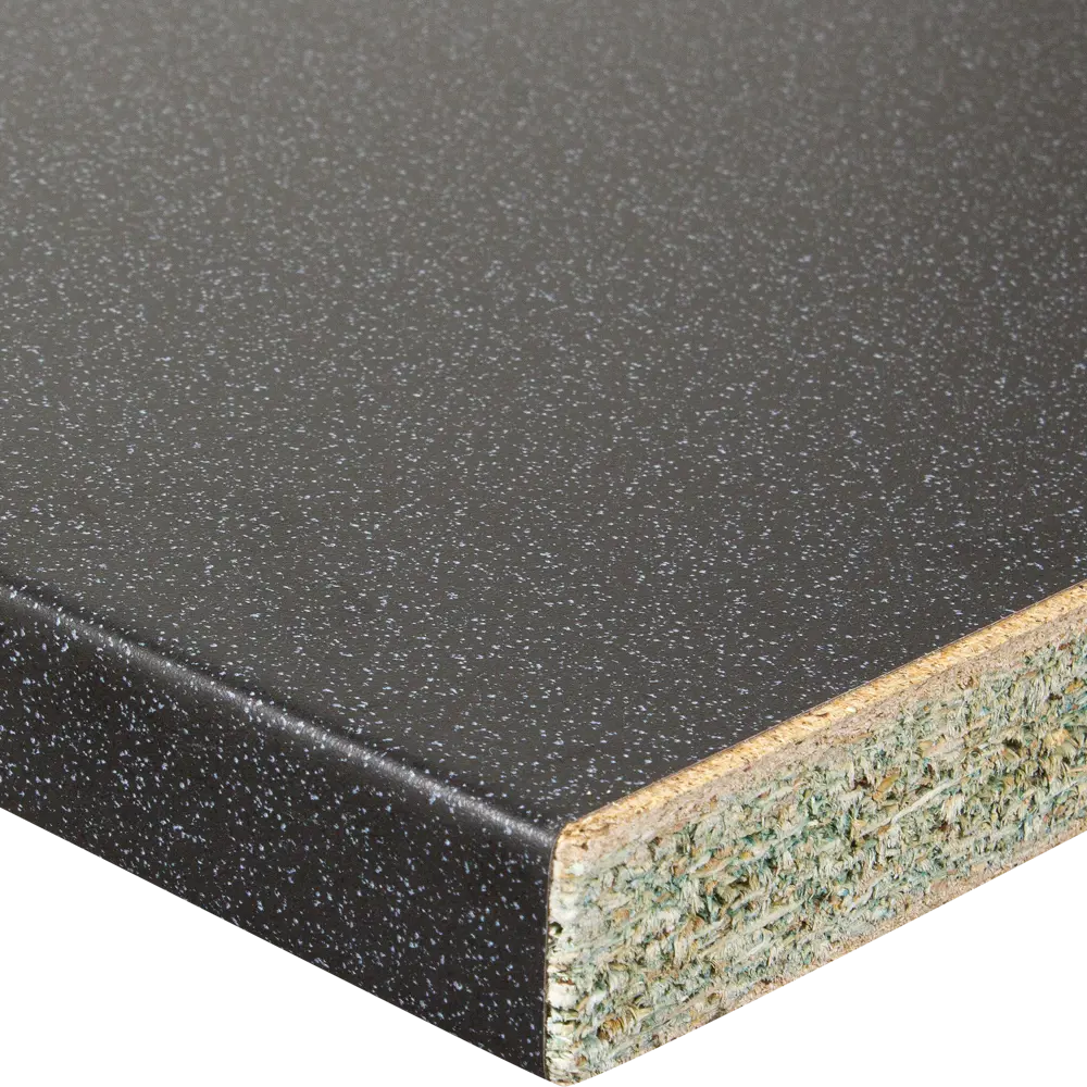 Столешница Блэк 300x3.8x60 см ЛДСП цвет чёрный 82113215 STLM-2061007 Santreyd - Вид №2