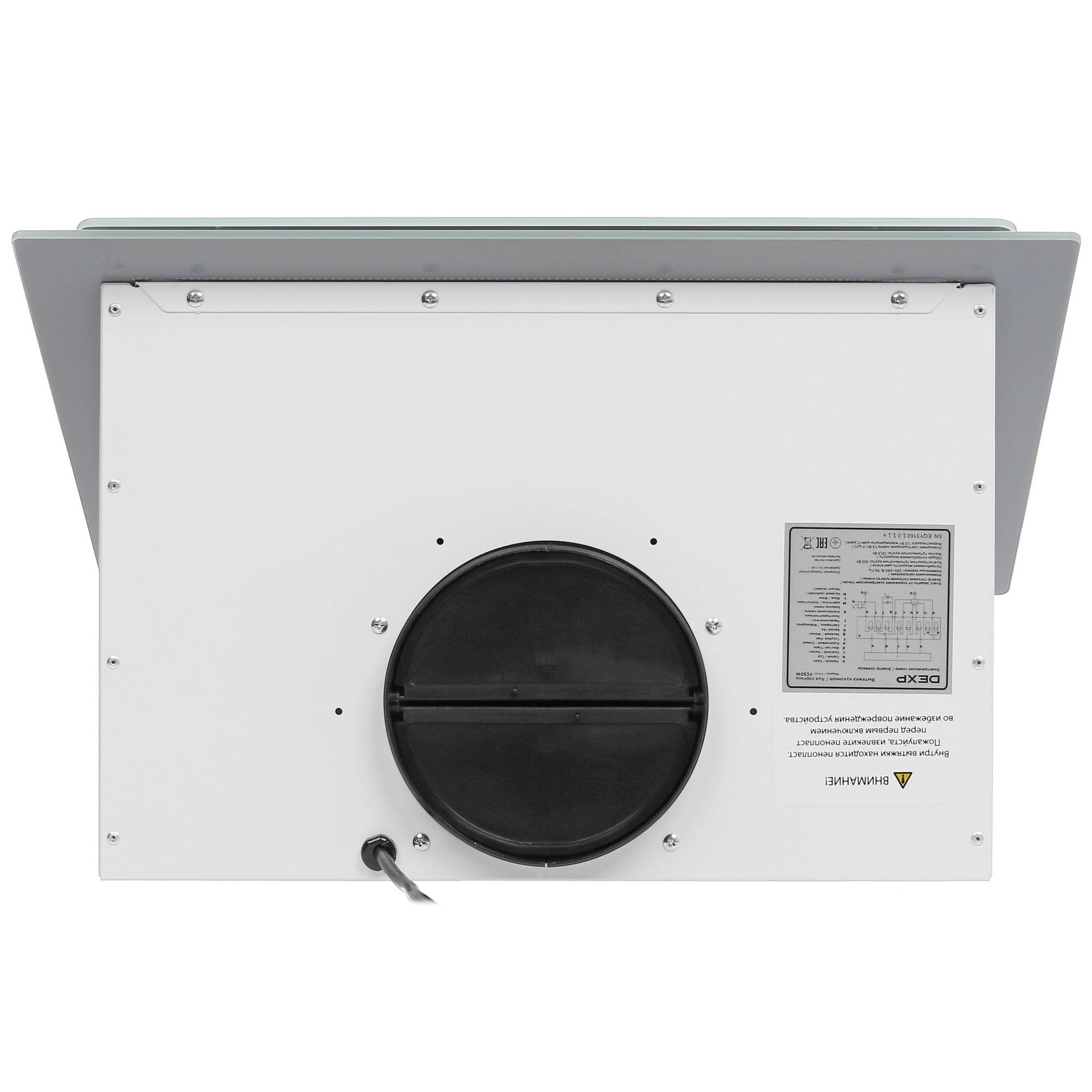 5410066 Вытяжка наклонная DEXP YC50W белый/белый STDN-0047934 - Вид №4