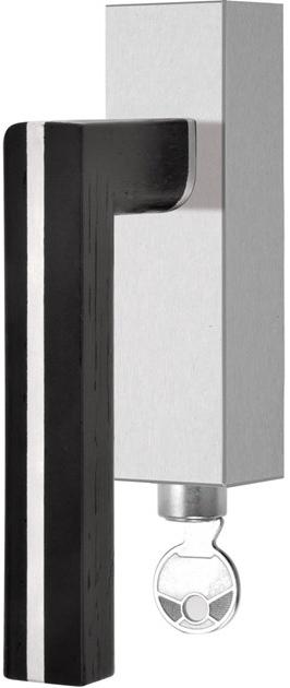 Formani Оконная ручка dk из нержавеющей стали и дерева с замком Two Pbl22-dklock - Вид №2