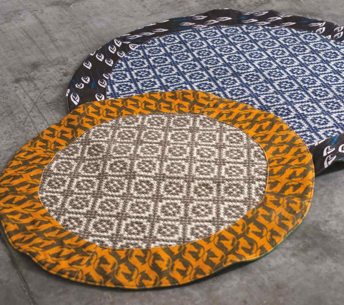 Ex.T Marpet Two Круглый ковер из набивной ткани EXMARPET2  - Вид №2