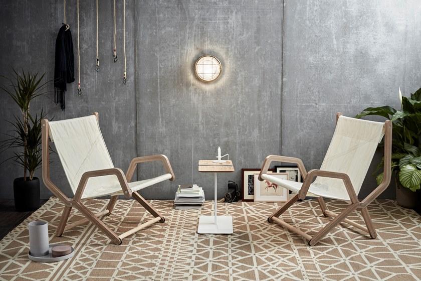 DVELAS Раскладной шезлонг с подлокотниками из ткани для парусов sun-id-1452753 - Вид №4