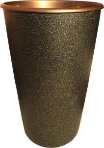 1200-51 Горшок д. цветов Le cone d=35 41Л(18л) Золотой дождь Цветочная коллекция