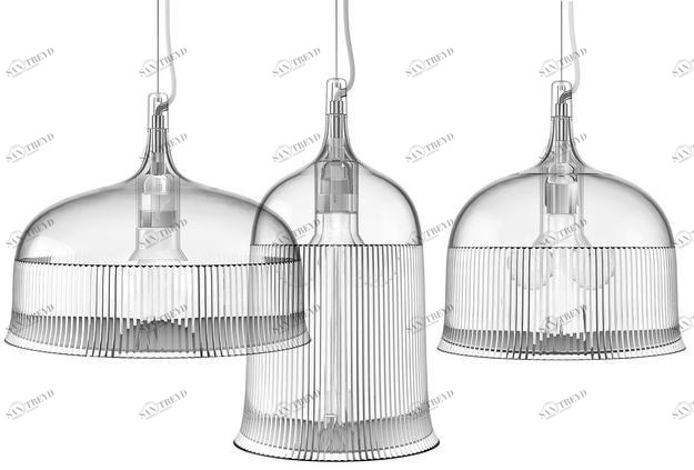 Qeeboo Подвесной светильник из поликарбоната Goblets sun-id-1422820