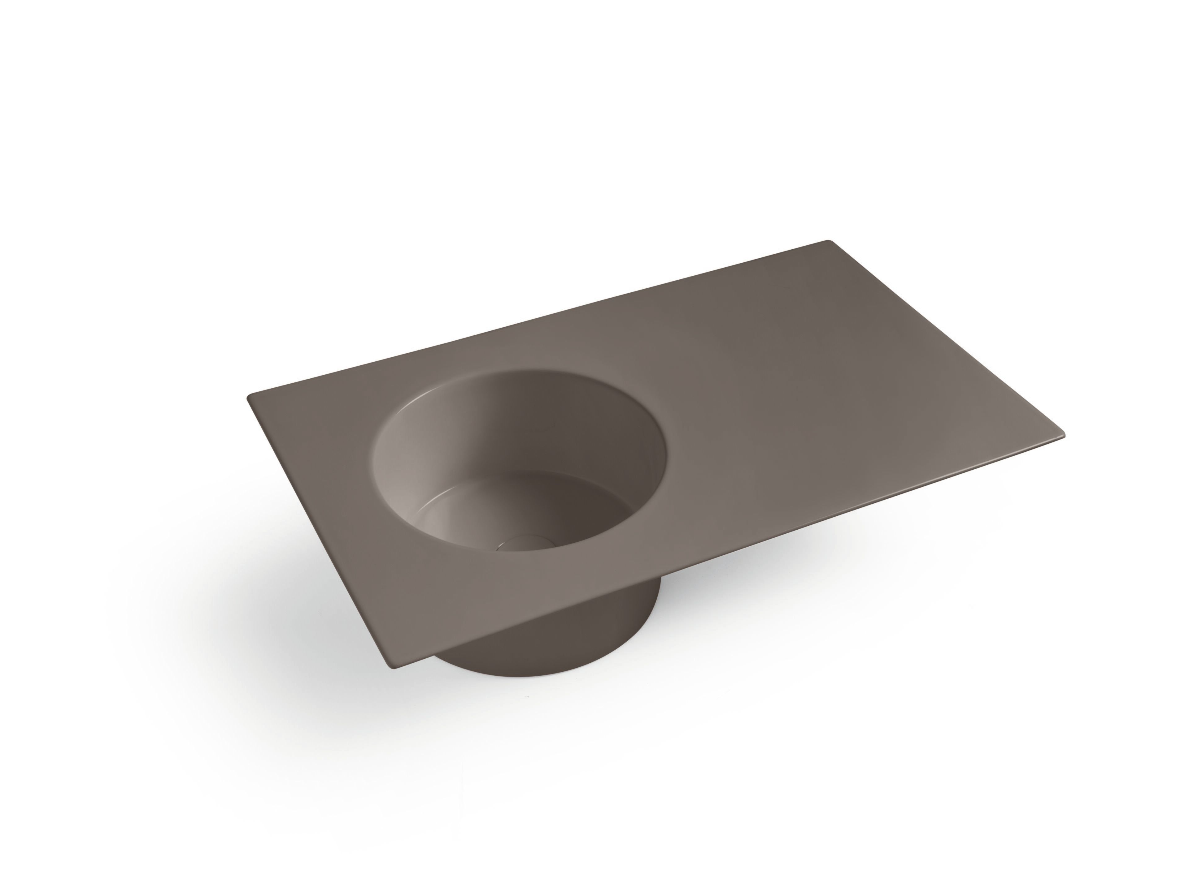 Керамическая круглая раковина с столешницей COLAVENE 20.20 Skyland ARCH-00076825 - Вид №4