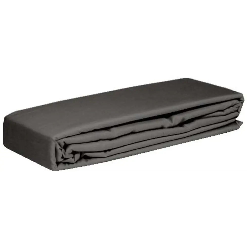 Простыня Cottonika Гамма А 140x200x20 см бязь на резинке серый STLM-2200326 - Вид №1