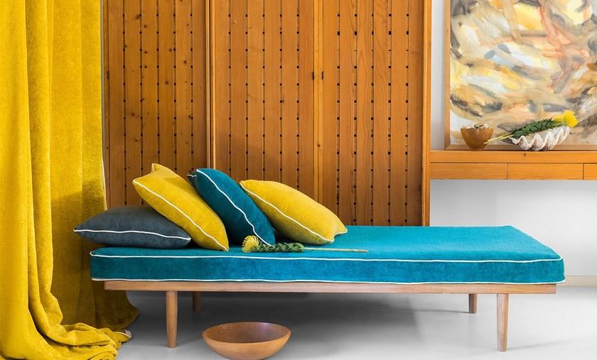 Élitis Однотонная махровая хлопковая ткань sun-id-1482435 - Вид №2