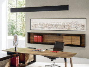 Шкаф / Деревянный офисный книжный шкаф