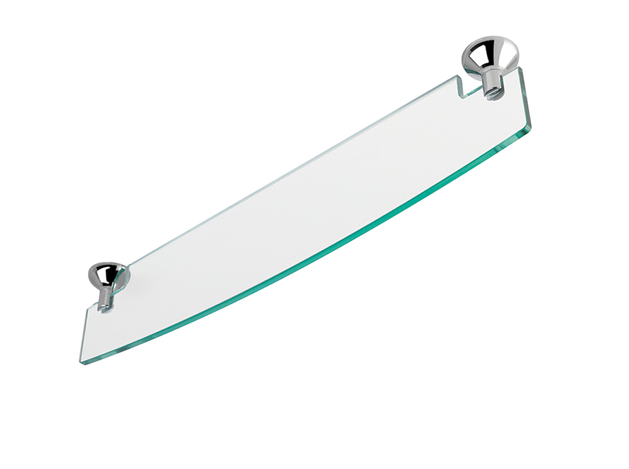 OP04(08) Stil Haus Opera, стеклянная полка, цвет хром