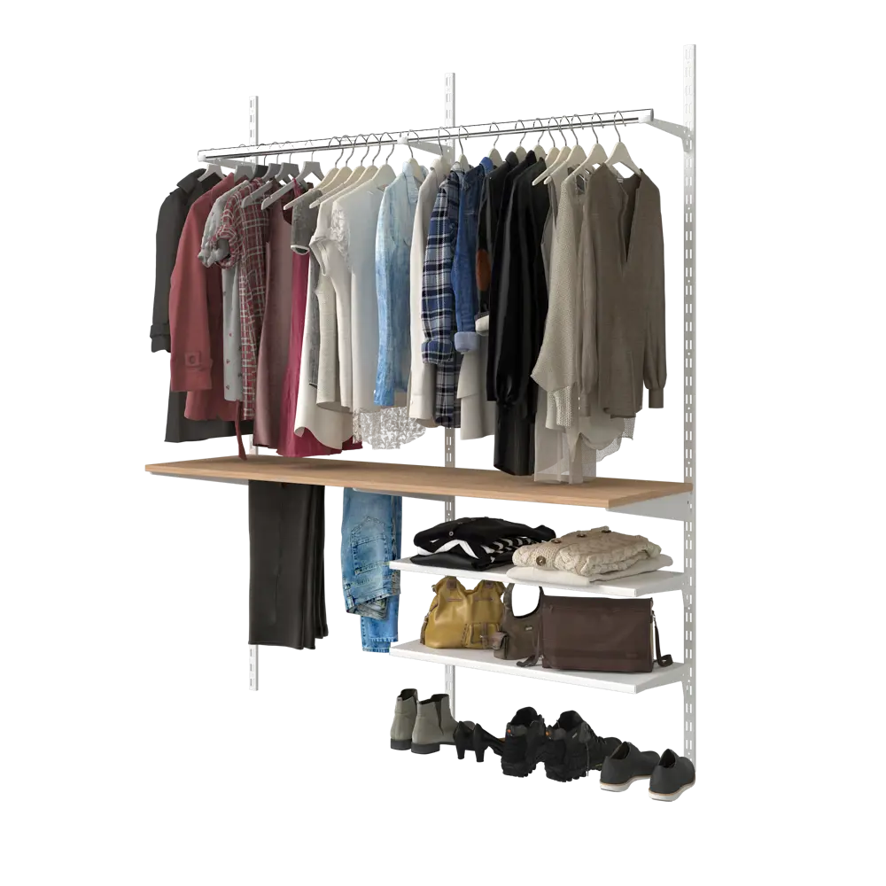 Кронштейн для штанги Spaceo цвет белый STLM-2130241 - Вид №66