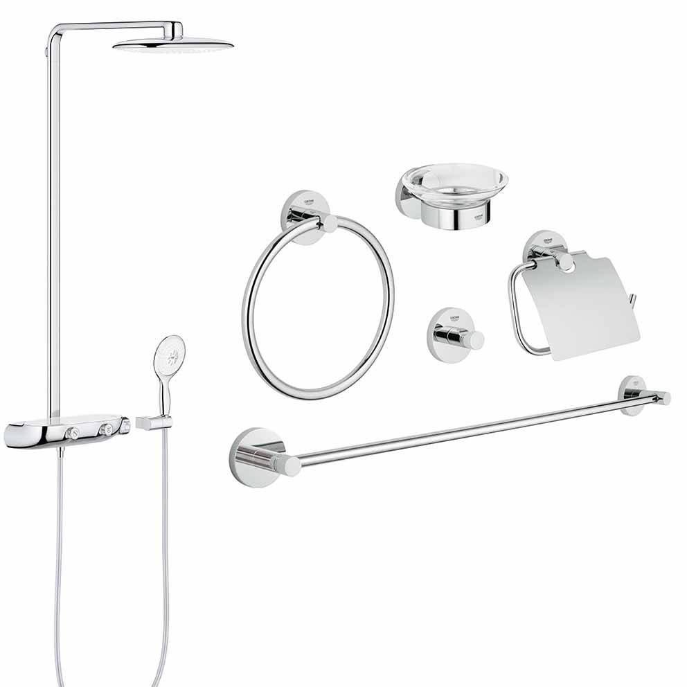 Готовый комплект для душа GROHE Rainshower SmartControl 360 MONO (NSB0143)