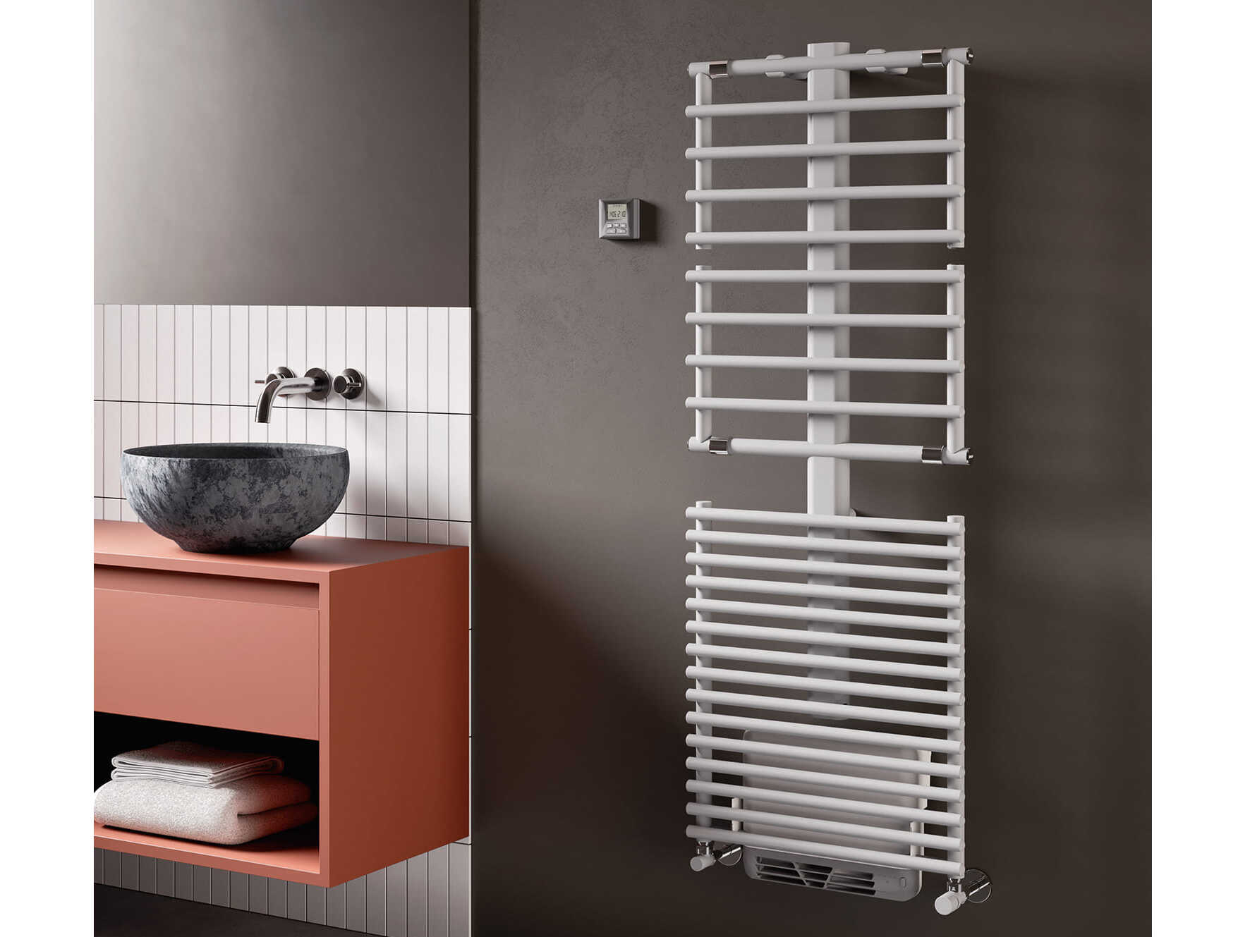 Настенный стальной радиатор для ванной комнаты Irsap Get Up ARCH-00138303