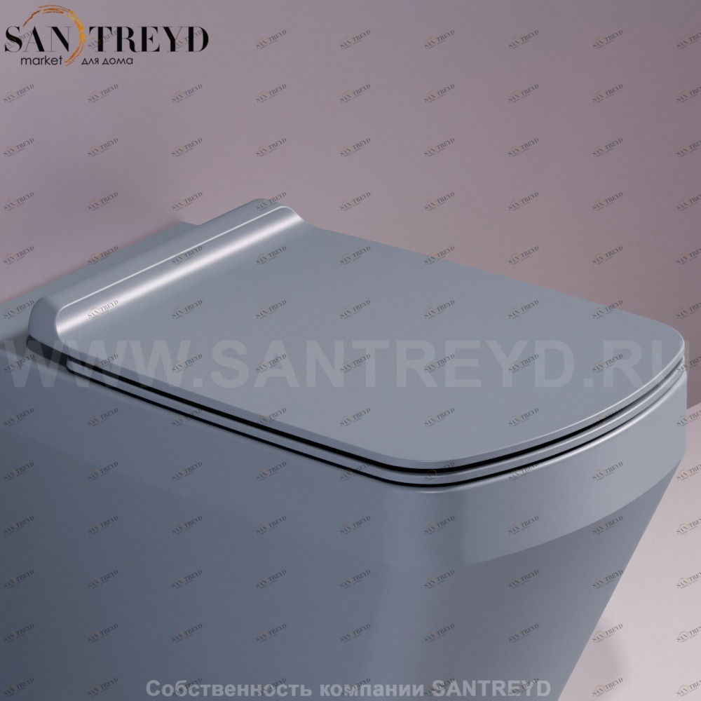 BB004D03CEMENTOMATTCR Крышка сиденье для унитаза Simas Baden Baden