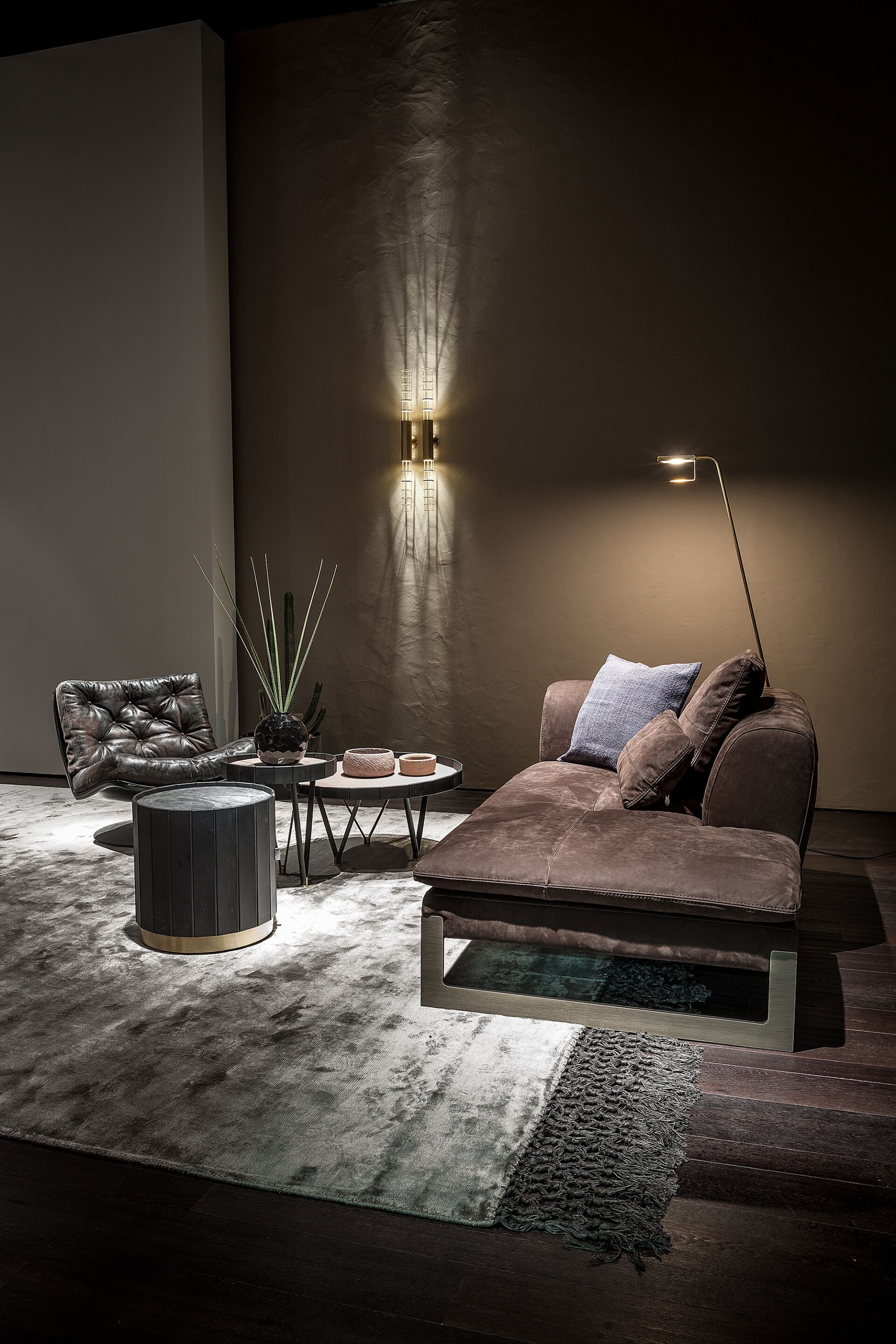 Шелковый прямоугольный ковер ручной работы Baxter FRINGES ARCH-00063107 - Вид №1