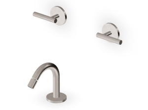 Смеситель для биде с 3 отверстиями и ограничителем расхода