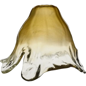 Плафон VL0021P, Е14, 60 Вт, стекло, цвет янтарный