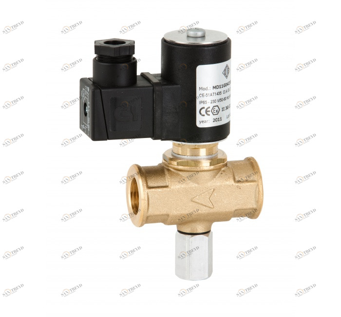 GENEBRE 4120 04 220v Gas manual reset solenoid valve 
