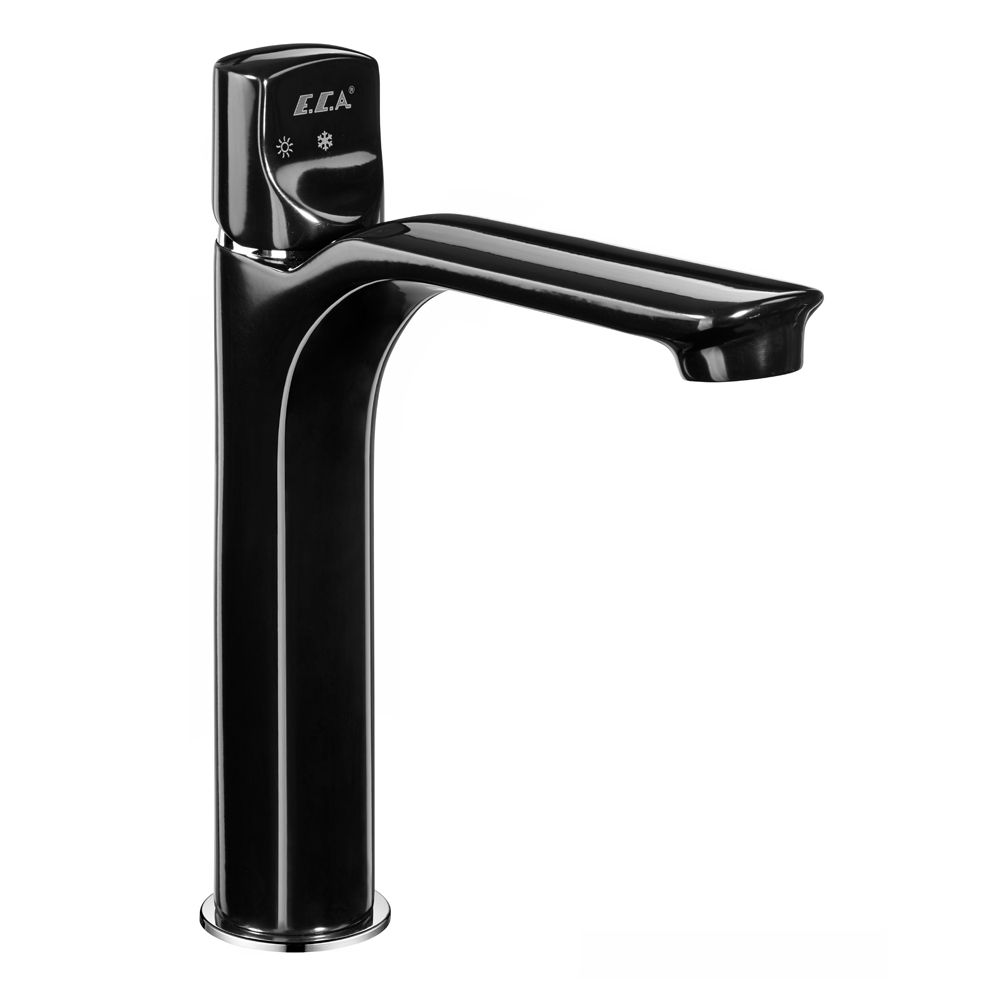 104508983  Смеситель для умывальника Myra Medium - черный Eca  - Вид №1