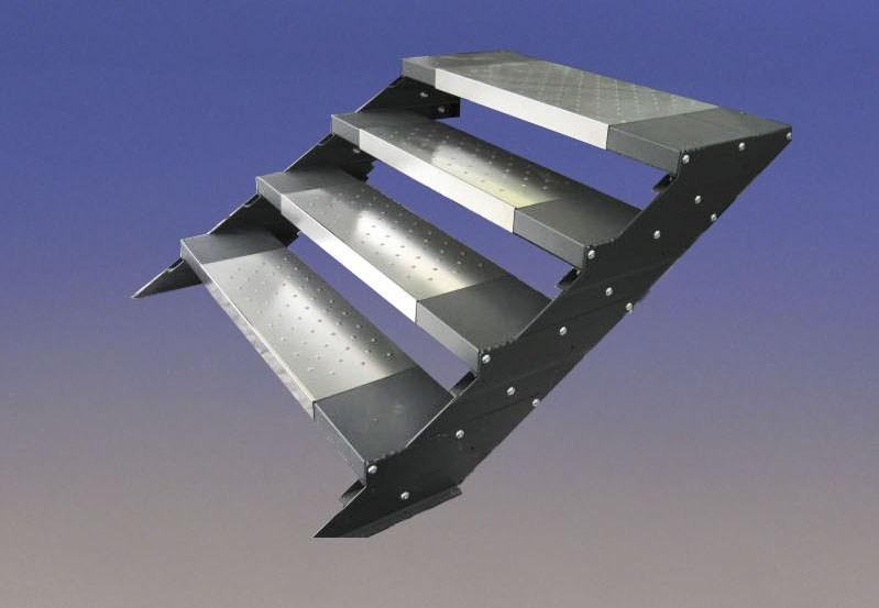 SVELT Модульная открытая лестница из оцинкованной стали sun-id-1439214 - Вид №3