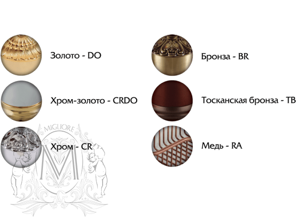 Стойка 2-х функциональная MIGLIORE Provance ML.PRO-60.542.CR хром  - Вид №3