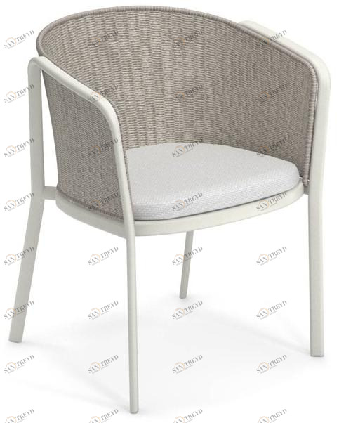 emu Кресло из алюминия и плетеной веревки Carousel 1212