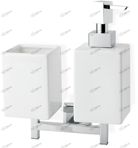 Stilhaus Дозатор мыла / керамическая мыльница Urania U 14 d Stil Haus