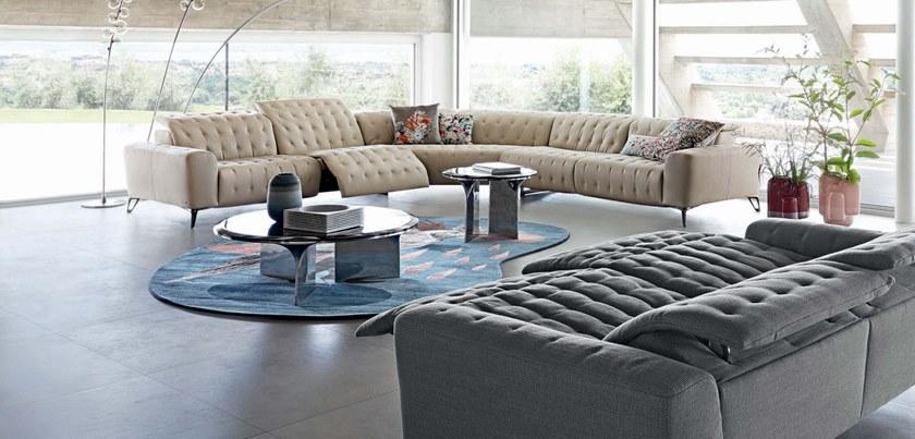 Roche Bobois Круглый журнальный столик из алюминия и дерева sun-id-1421595 - Вид №1