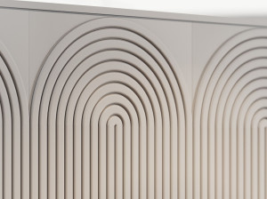 Модульное трехмерное полиуретановое покрытие